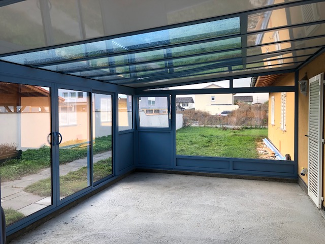 veranda bleu